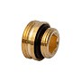 Переходник латунный MVI TR.435.0505 DN 20 PN 10 с прокладкой для узлов с шаровым затвором под плоскость, штуцер купить в Саратове | "Проконсим"