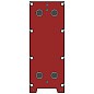Теплообменник разборный РоСВЕП Tranter GCP-016 / GCD-016 купить в Саратове | "Проконсим"