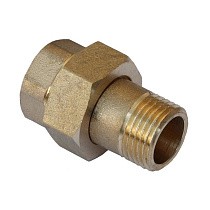 Американки латунные DN 15-50 PN 40 муфта-штуцер прямые купить в Саратове | "Проконсим"