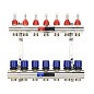 Коллекторная группа из латуни DN 25-7 вых. G-3/4'' евроконус, с расходомерами, без дренажного крана и воздухоотводчика VARMEGA VM15407 купить в Саратове | "Проконсим"