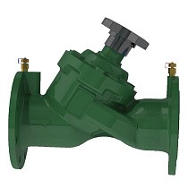 Клапаны балансировочные DN 32-600 PN 16 фланцевые с измерительными ниппелями GALA Тип. 1216H купить в Саратове | "Проконсим"