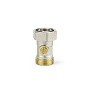 Узелы нижнего подключения VARMEGA VM143 DN20 прямой однотрубный 3/4''x3/4'' евроконус муфта-штуцер купить в Саратове | "Проконсим"