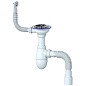 Сифон для мойки Unicorn В426P, 40х50 гибкий отвод, 3 1/2'' х40 чаша из нержавеющей стали, прямоугольный перелив купить в Саратове | "Проконсим"