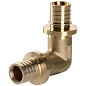 Угольник латунный для PEX-PEX труб 25-25 PN 10 под надвижную гильзу Hipex типS HFWS00032 купить в Саратове | "Проконсим"