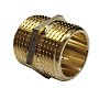 Ниппели латунные никелированные DN 15-50 PN 40 штуцер-штуцер  купить в Саратове | "Проконсим"