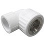 Угольник комбинированный ПП 20-1/2'' PN 25 с внутренней резьбой белый VALFEX  купить в Саратове | "Проконсим"