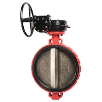 Затворы поворотные дисковые DN 300-600 PN 16 межфланцевые диск из нержавеющей стали рычаг Рашворк 201 купить в Саратове | "Проконсим"
