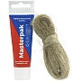 Набор уплотнительный паста +лён для воды, пара 25гр+ 7гр Masterpak купить в Саратове | "Проконсим"