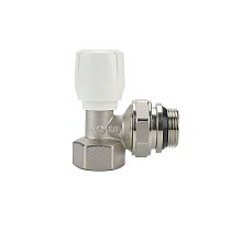 Вентили радиаторные ручные DN 20 PN 10 угловые 3/4'' с уплотнением муфта-штуцер VARMEGA купить в Саратове | "Проконсим"