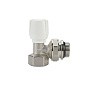 Вентили радиаторные ручные DN 20 PN 10 угловые 3/4'' с уплотнением муфта-штуцер VARMEGA купить в Саратове | "Проконсим"