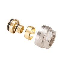Евроконус обжимной DN 16-20 PN 10 для PEX и МП-труб c накидной гайкой MVI купить в Саратове | "Проконсим"