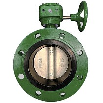 Затворы чугунные дисковые DN 50-1200 PN 16 фланцевые с чугунным диском с редуктором GALA Тип.2123-G купить в Саратове | "Проконсим"