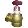 Клапан пожарный латунный КПЛ DN50 PN16 угловой 125гр. муфта-штуцер с удлиненным шпинделем Апогей купить в Саратове | "Проконсим"