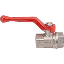 Краны латунные шаровые 11Б27фт1М DN 15-50 PN 25-40 никелированные рычаг муфта-муфта Valfex.214 DeltaPro купить в Саратове | "Проконсим"