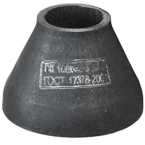 Переход стальной 12Х18Н10Т Дн 219х14,0-114х8,0 (DN200-100) 2 исполнение ГОСТ 17378-2001 купить в Саратове | "Проконсим"