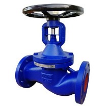Клапаны запорные DN 15-300 PN 16 серый чугун с сильфонным уплотнением фланцевые АСТА В313 купить в Саратове | "Проконсим"