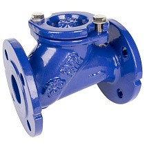 Клапаны обратные шаровые DN 40-400 PN 16 чугунные фланцевые до 80гр. Рашворк купить в Саратове | "Проконсим"