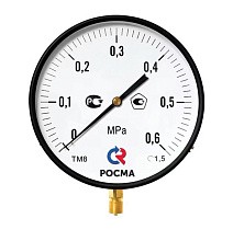 Манометры ТМ-810Р.00 котловый, 250мм, M20x1,5, радиальные РСМ купить в Саратове | "Проконсим"