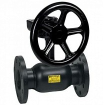 Краны стальные шаровые цельносварные DN 125-300 PN 16 фланцевые ISO с редуктором Broen Ballomax купить в Саратове | "Проконсим"