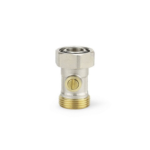 Узелы нижнего подключения VARMEGA VM143 DN20 прямой однотрубный 3/4''x3/4'' евроконус муфта-штуцер купить в Саратове | "Проконсим"