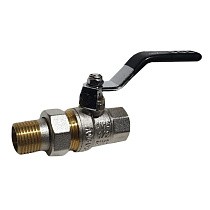 Краны латунные шаровые 11Б27п DN 15-50 PN 25-40 комбинированные рычаг американка SGL купить в Саратове | "Проконсим"