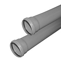 Трубы полипропиленовые DN 50-110 для внутренней канализации серые VALFEX Optima купить в Саратове | "Проконсим"