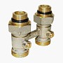 Узел нижнего подключения Vekotrim DN 15 PN 10 прямой двухтрубный 15-3/4'' с ниппелем, штуцер купить в Саратове | "Проконсим"