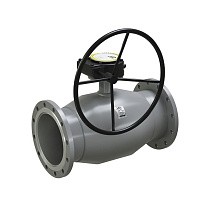 Краны стальные шаровые регулирующие DN 125-300 PN 16 цельносварные фланцевые с редуктором LD Regula купить в Саратове | "Проконсим"