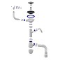 Сифон для мойки Unicorn В436V, 40х50 гибкий отвод, 3 1/2'' х40 с отводом для стиральной машины, круглый перелив купить в Саратове | "Проконсим"