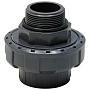 Муфта разборная НПВХ DN 63-2" PN 16 клеевая с наружной резьбой черная Aquaviva BMG63200 купить в Саратове | "Проконсим"
