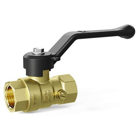 Кран латунный шаровой DN 15 PN 16 под манометр G1/2''-М20х1,5'' муфта-муфта рычаг LD Pride 44.341.15.20 купить в Саратове | "Проконсим"