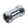 Монтажный комплект латунный хромированный DN 20-25 для полотенцесушителей гайка-гайка прямой купить в Саратове | "Проконсим"