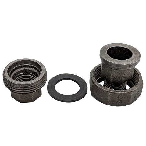 Американка чугунная DN 15-50 PN 16 муфта-штуцер с плоской прокладкой Fittex Plus купить в Саратове | "Проконсим"