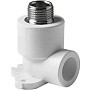 Угольник установочный ПП 20-1/2'' PN 25 с наружной резьбой белый Pro Aqua PA28108P купить в Саратове | "Проконсим"