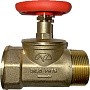 Клапан латунный пожарный прямой DN50 PN16 м-шт  Пензапромарматура КПЛП купить в Саратове | "Проконсим"