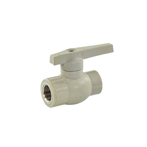 Кран шаровой комбинированный VALFEX 25 PN 25 G-3/4'' серый купить в Саратове | "Проконсим"