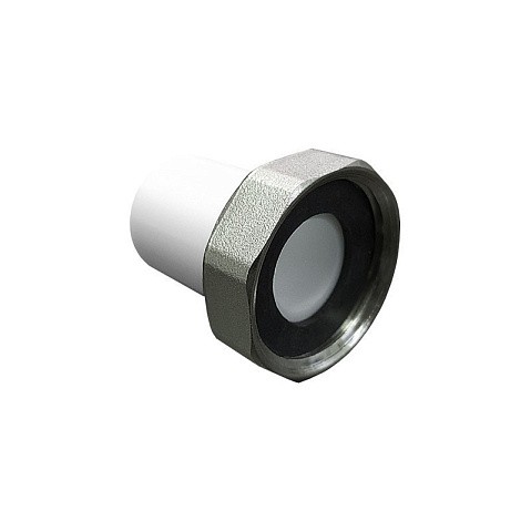 Штуцер с накидной гайкой VALFEX 32 PN 25 G-1 1/4'' белый купить в Саратове | "Проконсим"
