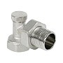 Клапан для радиаторов VALFEX VF.019.N.04, PN-10, угловой, настроечный G-1/2" ВР-НР купить в Саратове | "Проконсим"