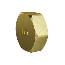 Заглушки латунные DN 15-50 PN 40 муфтовая LD Pride купить в Саратове | "Проконсим"