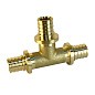 Тройник латунный для PEX труб 16-16-16 PN 16 S-2,2мм под надвижную гильзу Valfex VF.431.AF купить в Саратове | "Проконсим"