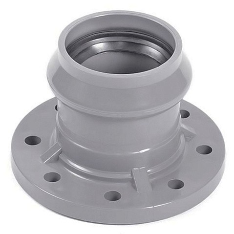 Патрубки НПВХ раструбные SDR26 DN 110-400 PN 10 с фланцем Хемкор купить в Саратове | "Проконсим"