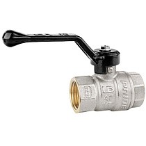 Краны латунные шаровые DN 15-50 PN 25-40 никелированные рычаг муфта-муфта LD Pride 47.301 купить в Саратове | "Проконсим"