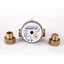 Счетчики горячей воды СВ DN 15-20 PN 16 до 90гр. муфтовые с обратным клапаном ЭКО НОМ купить в Саратове | "Проконсим"