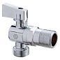 Кран латунный шаровой угловой MVI BV.463 DN 15-15 PN 10 штуцер бабочка купить в Саратове | "Проконсим"