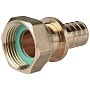 Муфты латунные для PEX труб DN 16-32 PN 10 с накидной гайкой под надвижную гильзу Hipex купить в Саратове | "Проконсим"