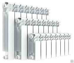  Радиатор биметаллический 20 секц, ширина 1600мм, RIFAR  2780Вт подк. боковое (930350039) со склада Проконсим в Саратове