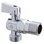 Кран латунный шаровой угловой MVI BV.463 DN 15-15 PN 10 штуцер бабочка купить в Саратове | "Проконсим"