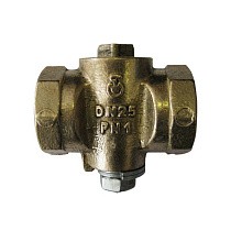 Краны латунные  газовые 11Б39бк DN 25/25-25 PN 1 натяжные купить в Саратове | "Проконсим"