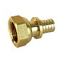 Муфта латунная для PEX труб 16-1/2'' PN 16 S-2,2мм переходная  с накидной гайкой Valfex VF.422.AF купить в Саратове | "Проконсим"
