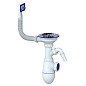 Сифон для мойки Unicorn B430VP, без отвода, 3 1/2'' х40 с отводом для стиральной машины, прямоугольный перелив купить в Саратове | "Проконсим"